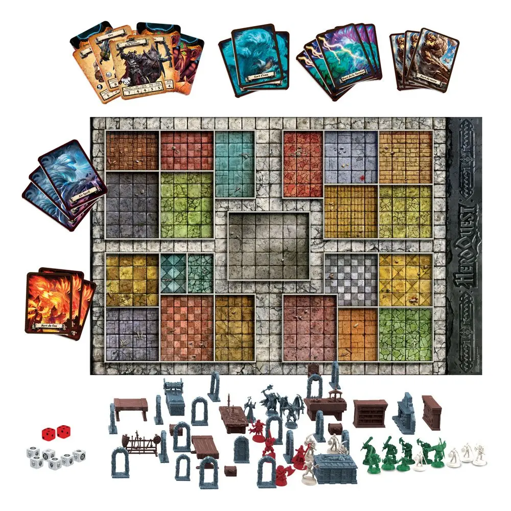HeroQuest desková hra Basisspiel german fotografii produktu