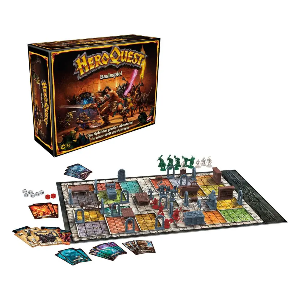 HeroQuest desková hra Basisspiel german fotografii produktu