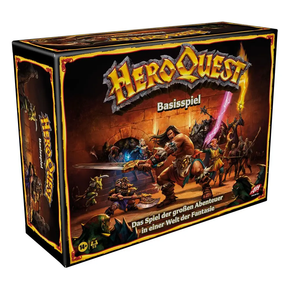 HeroQuest desková hra Basisspiel german fotografii produktu