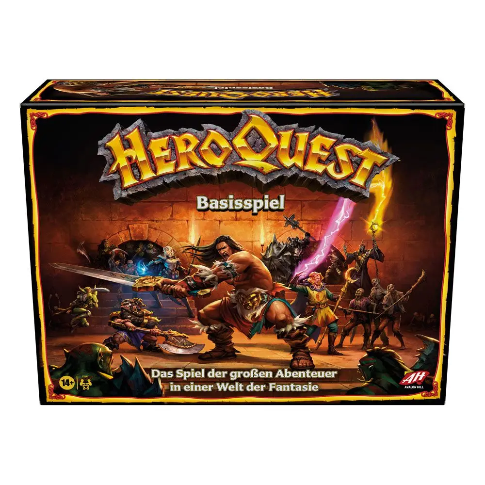 HeroQuest desková hra Basisspiel german fotografii produktu