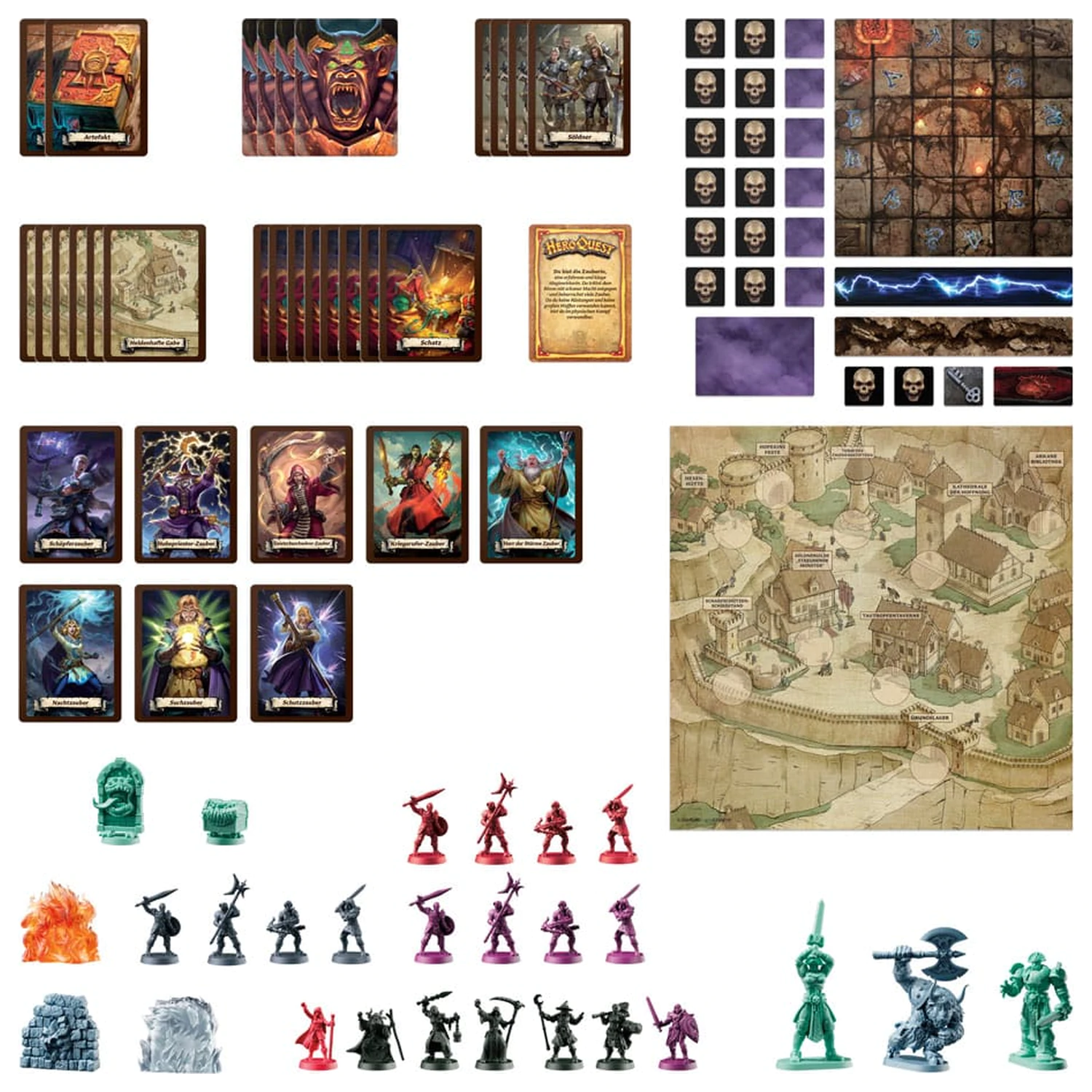 HeroQuest Desková hra Rozšíření Morcars Magier Quest Pack *Německá verze* fotografii produktu