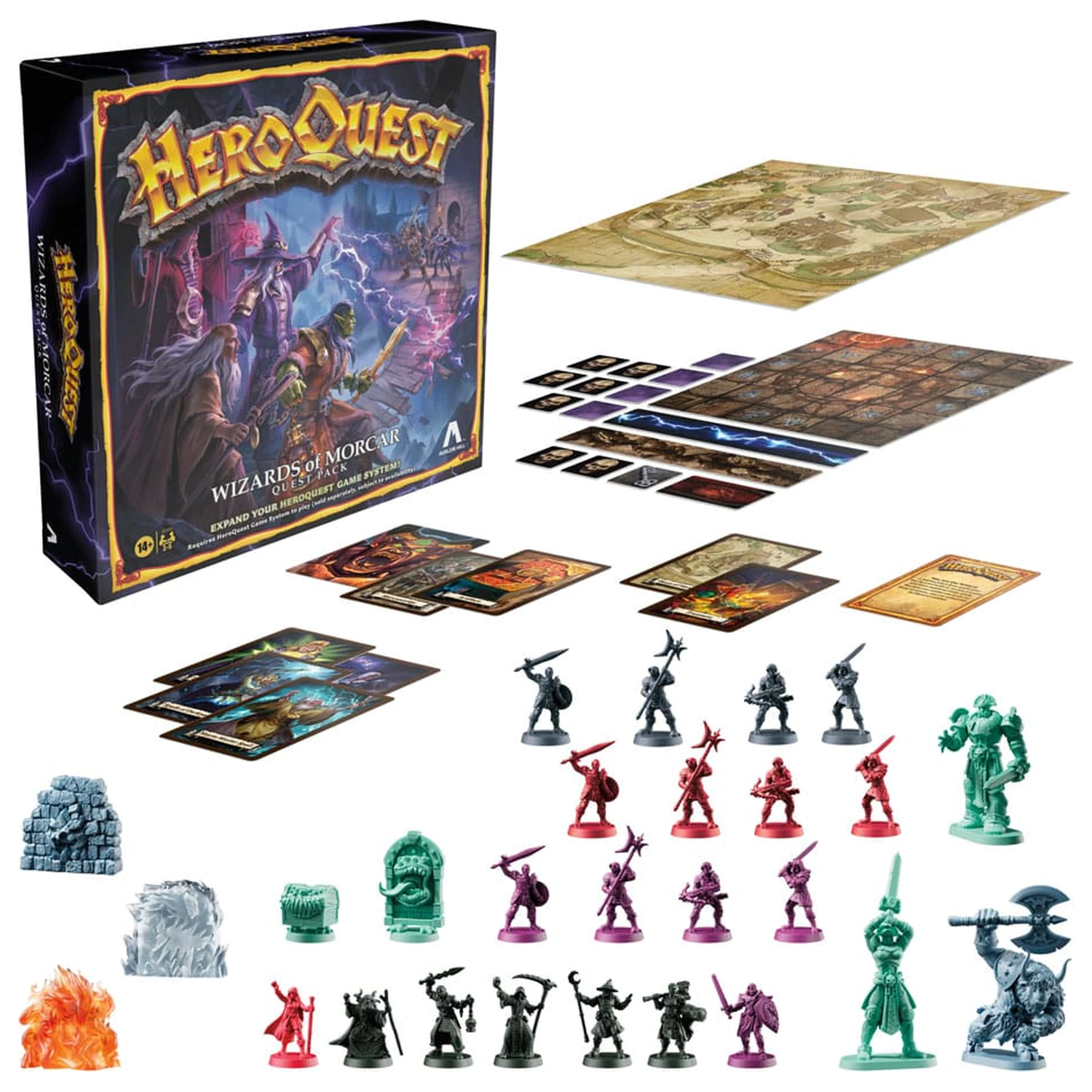 HeroQuest Desková hra Rozšíření Wizards of Morcar Quest Pack *Anglická verze* fotografii produktu