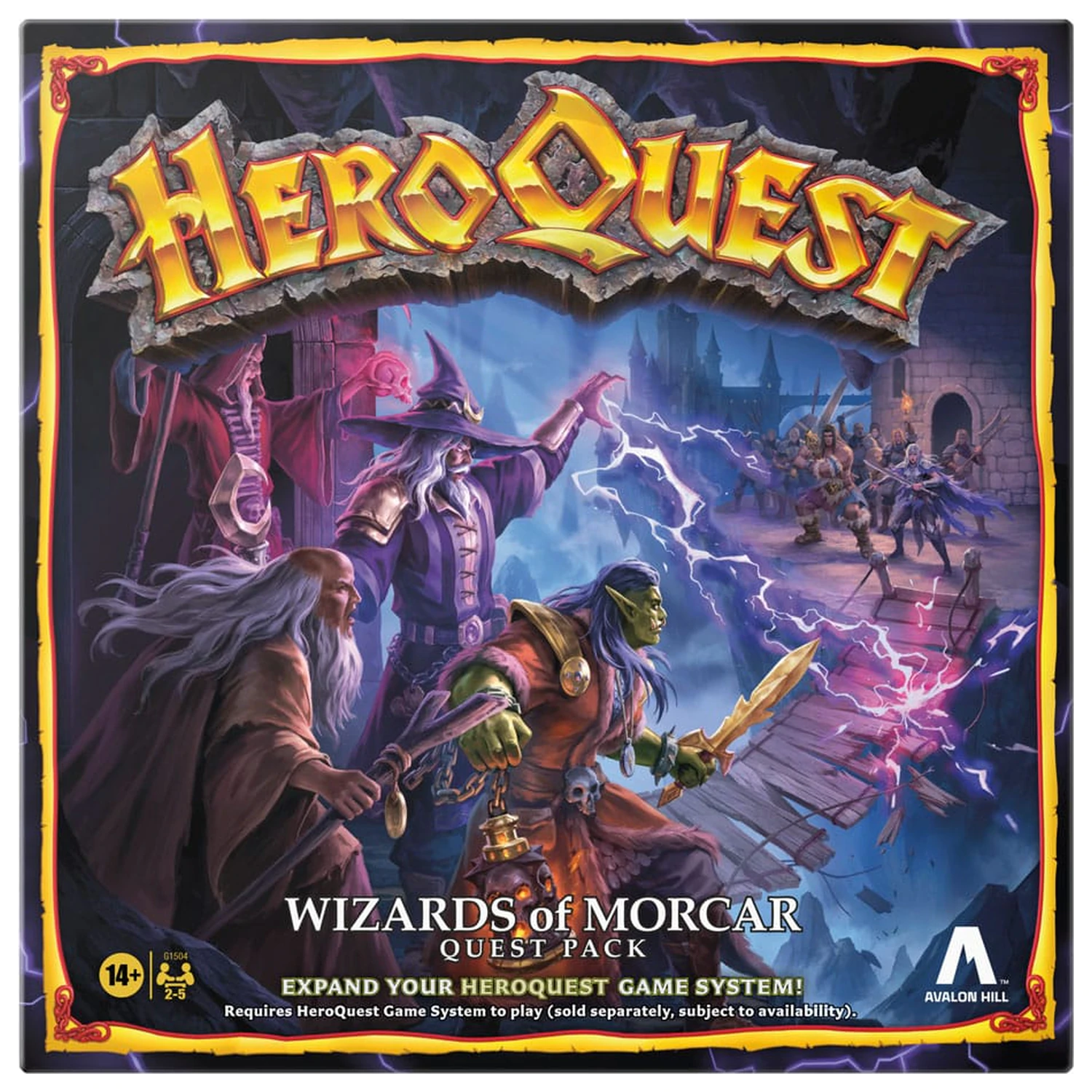 HeroQuest Desková hra Rozšíření Wizards of Morcar Quest Pack *Anglická verze* fotografii produktu