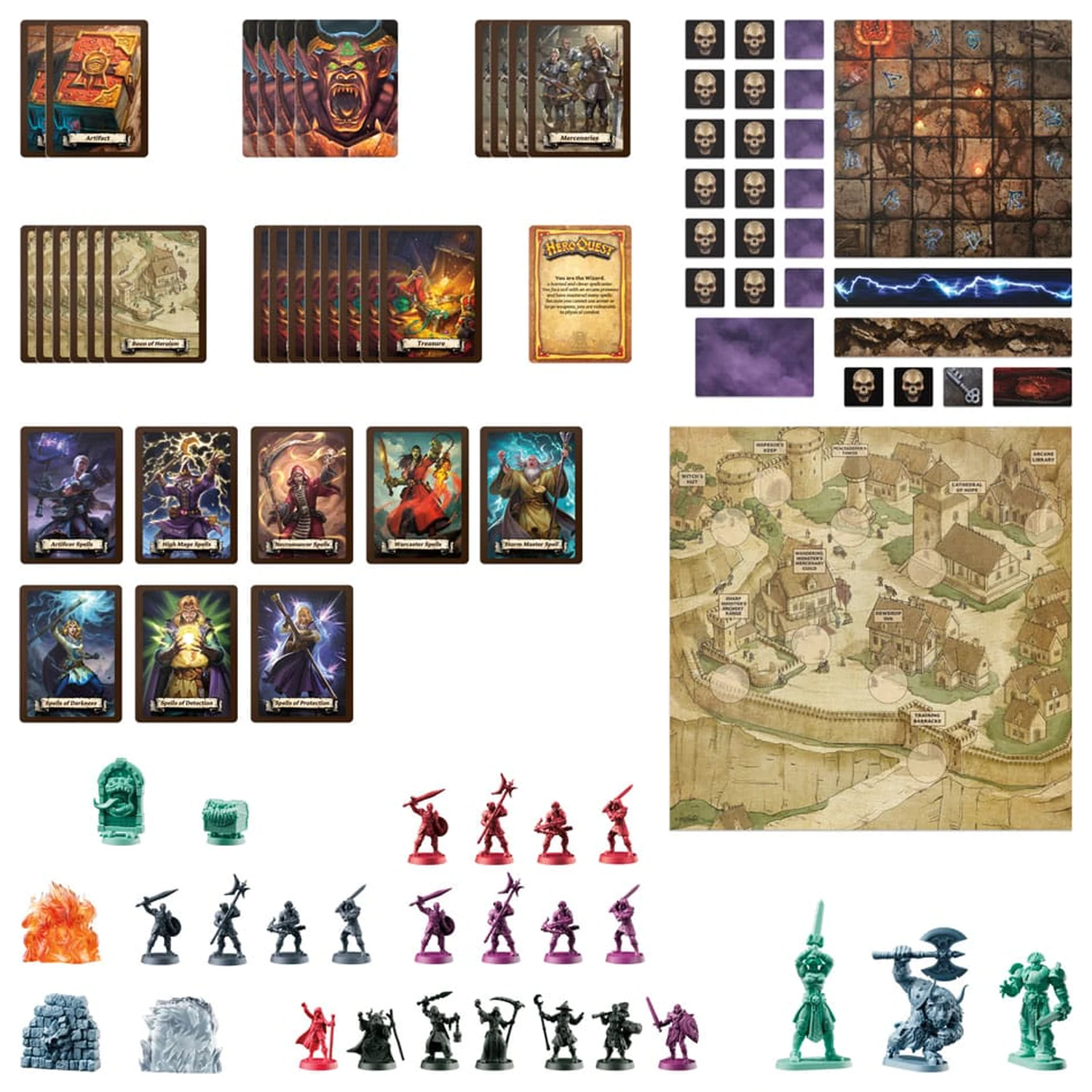 HeroQuest Desková hra Rozšíření Wizards of Morcar Quest Pack *Anglická verze* fotografii produktu
