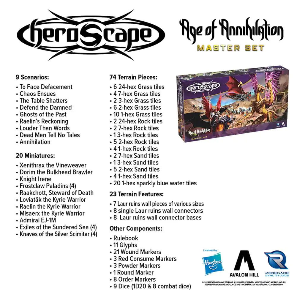 Heroscape board game Age of Annihilation Master Set *Anglická verze* fotografii produktu