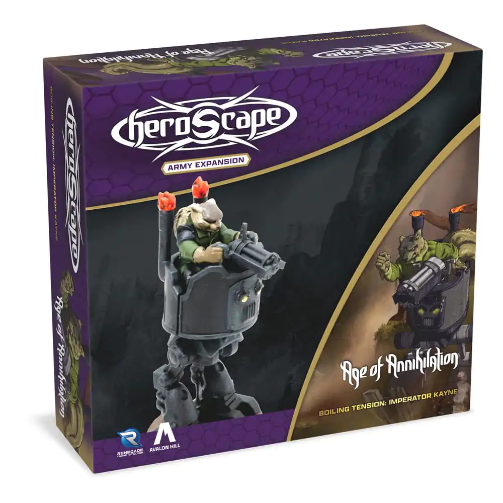 Heroscape Rozšíření armády Boiling Tension: Imperator Kayne Anglická verze fotografii produktu