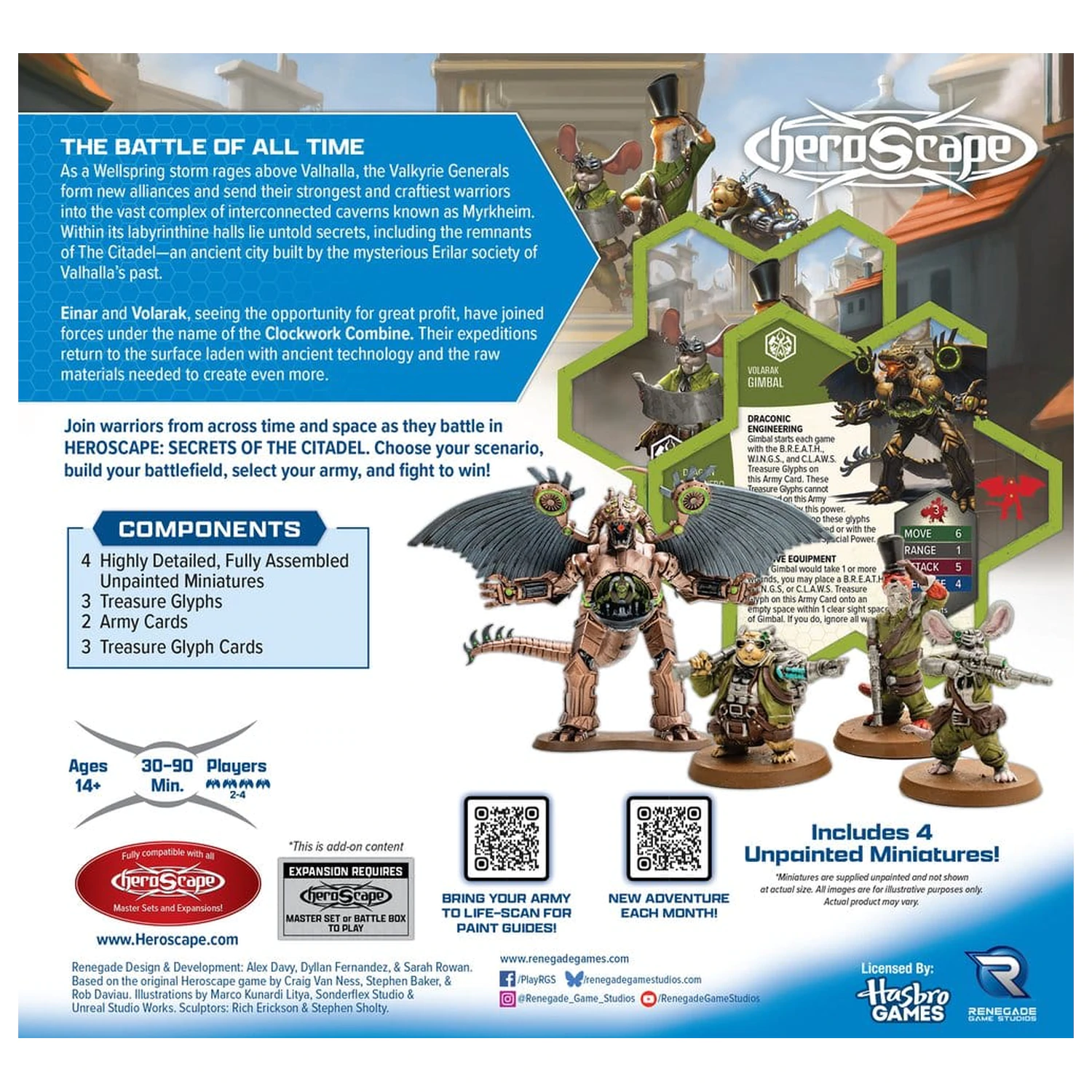 Heroscape Army Expansion Clockwork Combine Research Expedition *English Version* fotografii produktu