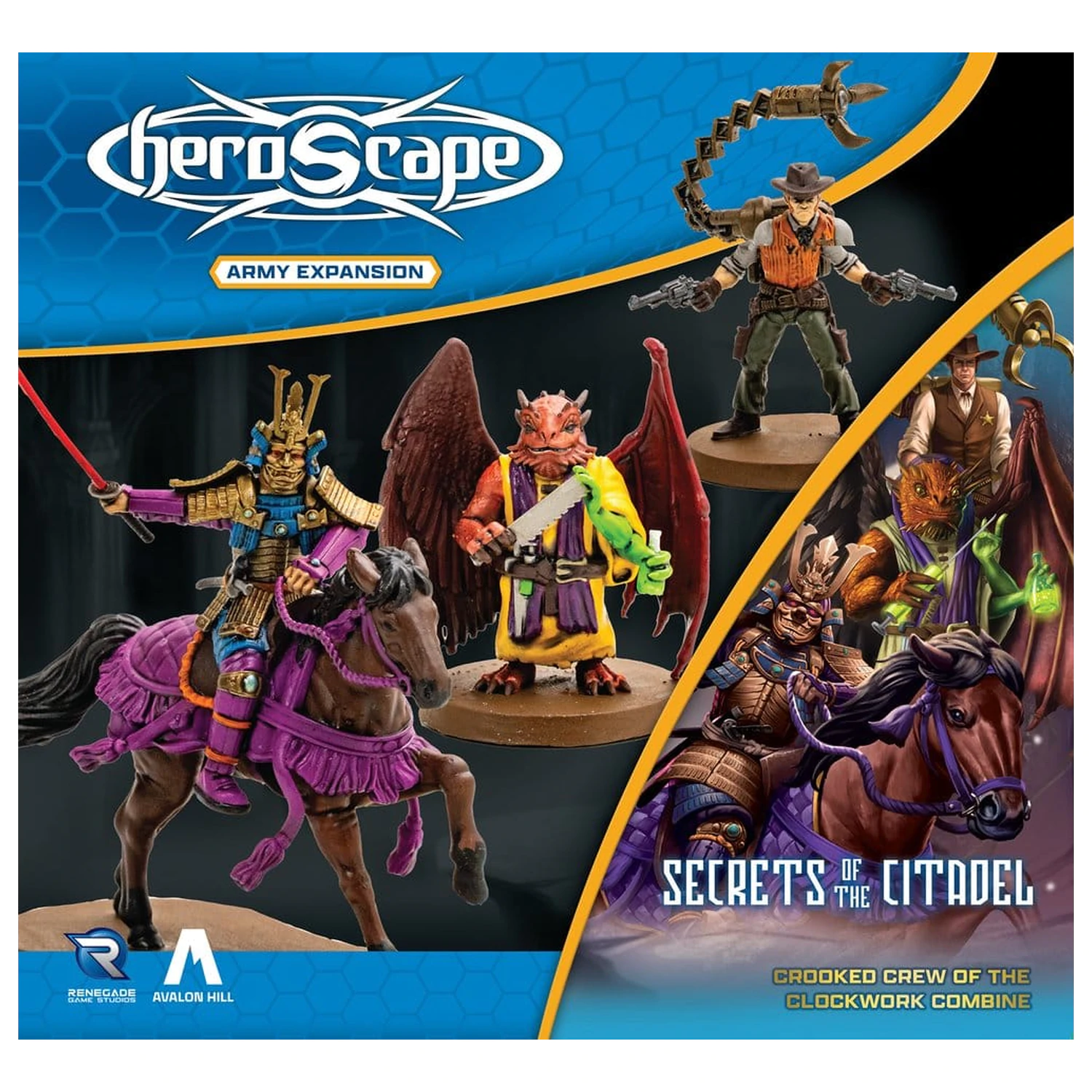 Heroscape Army Expansion Crooked Crew of the Clockwork Combine *anglická verze* fotografii produktu