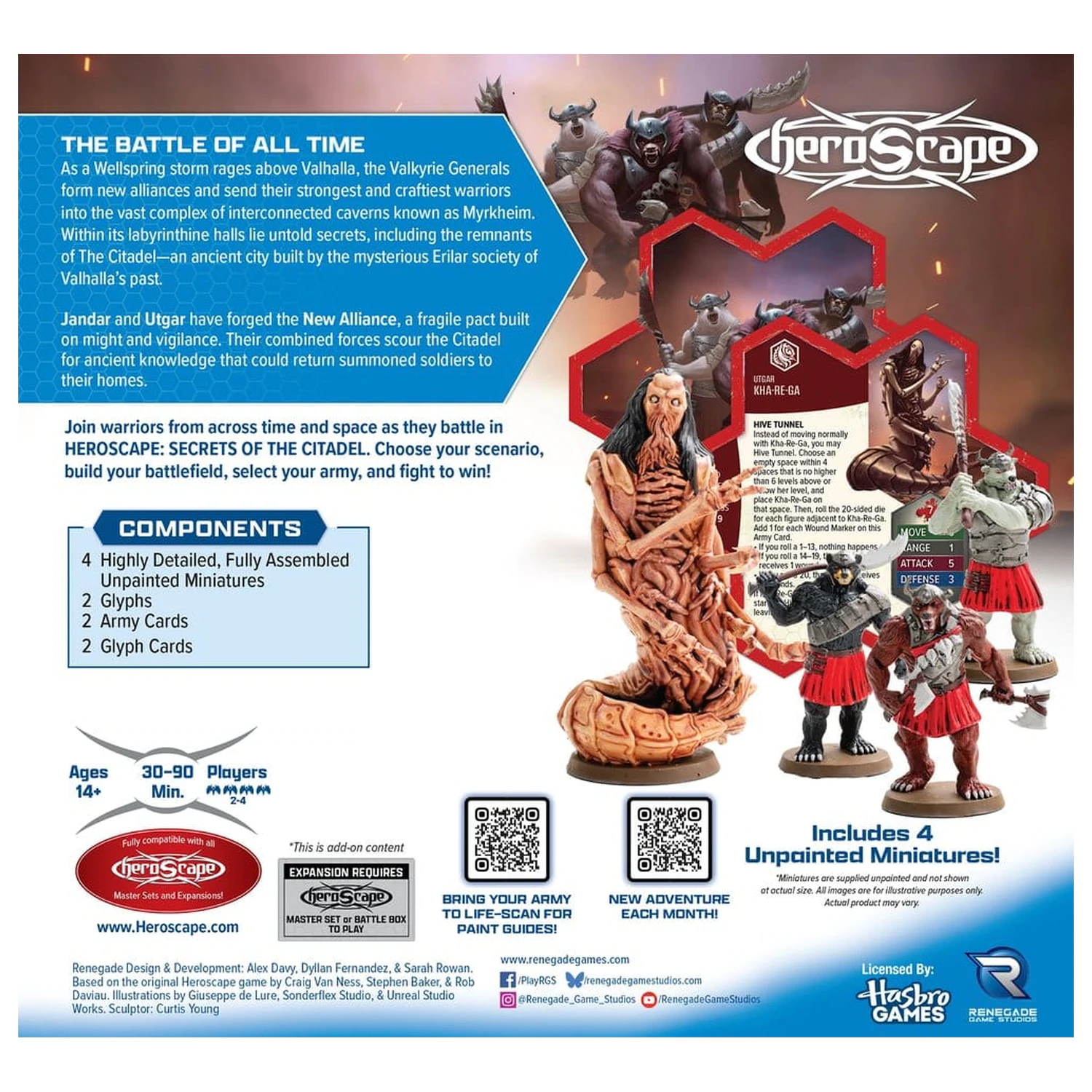 Heroscape Armádní rozšíření Might of the New Alliance Anglická verze fotografii produktu