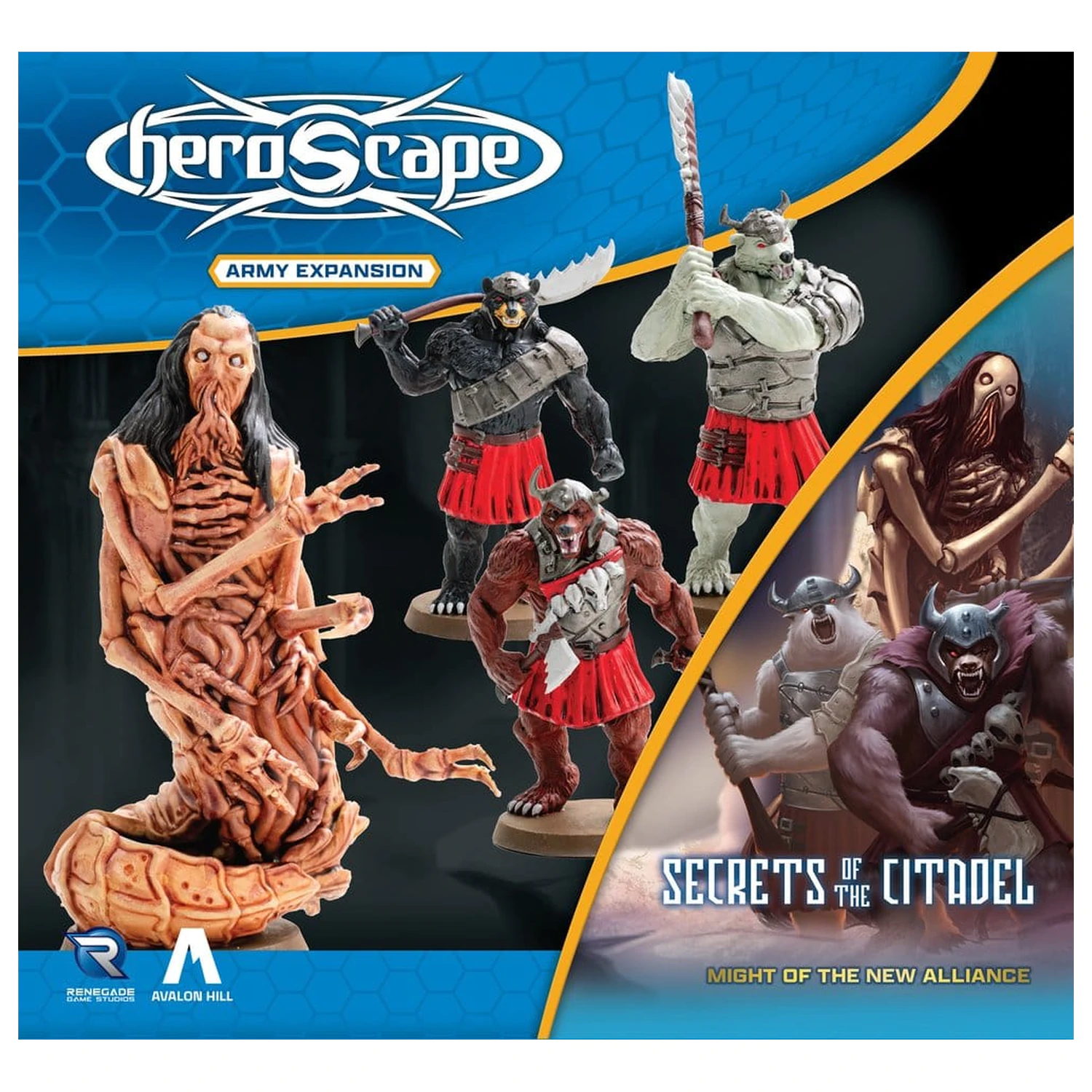 Heroscape Armádní rozšíření Might of the New Alliance Anglická verze fotografii produktu
