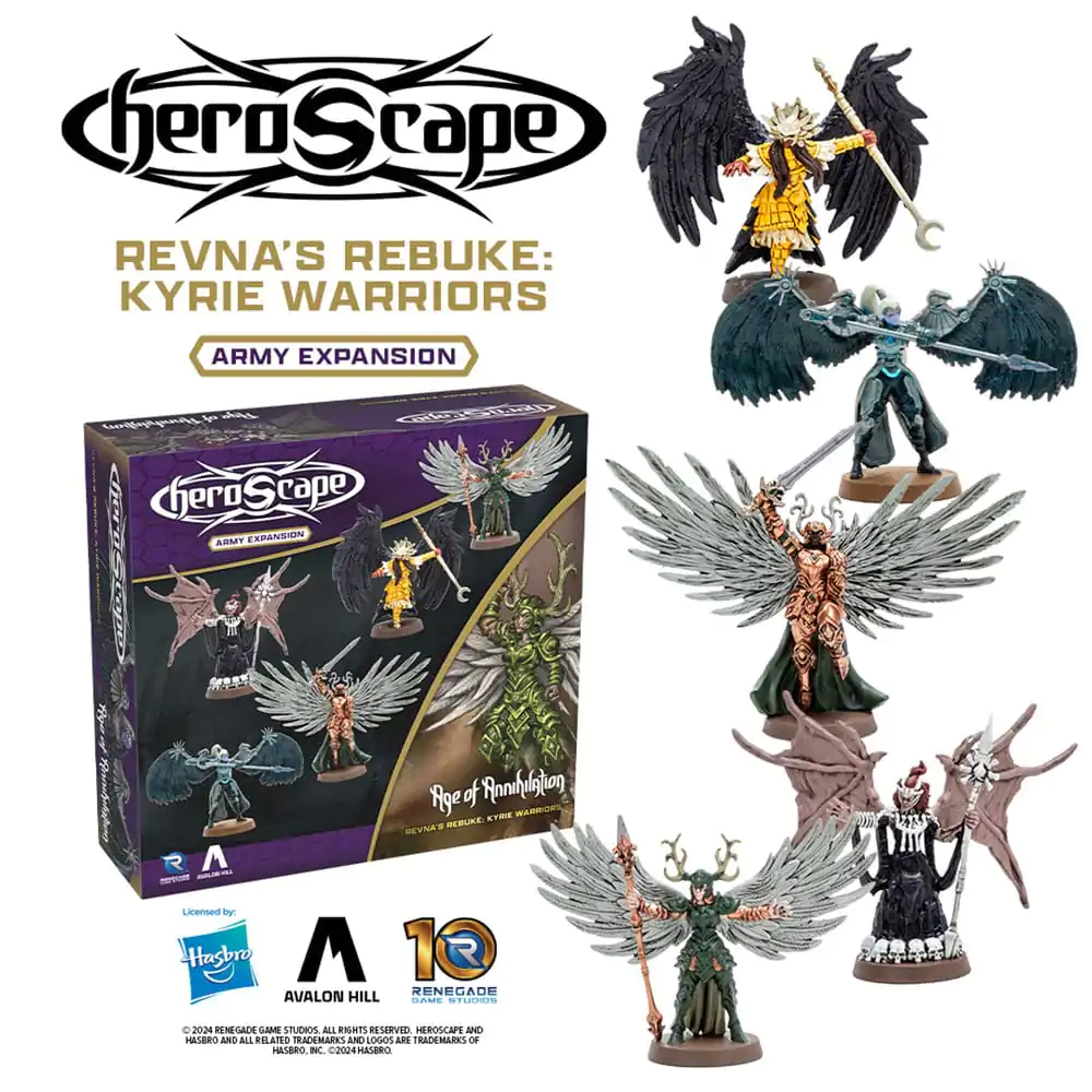 Heroscape Expansion Revna's Rebuke: Armáda Kyrie Warriors *English Version* fotografii produktu