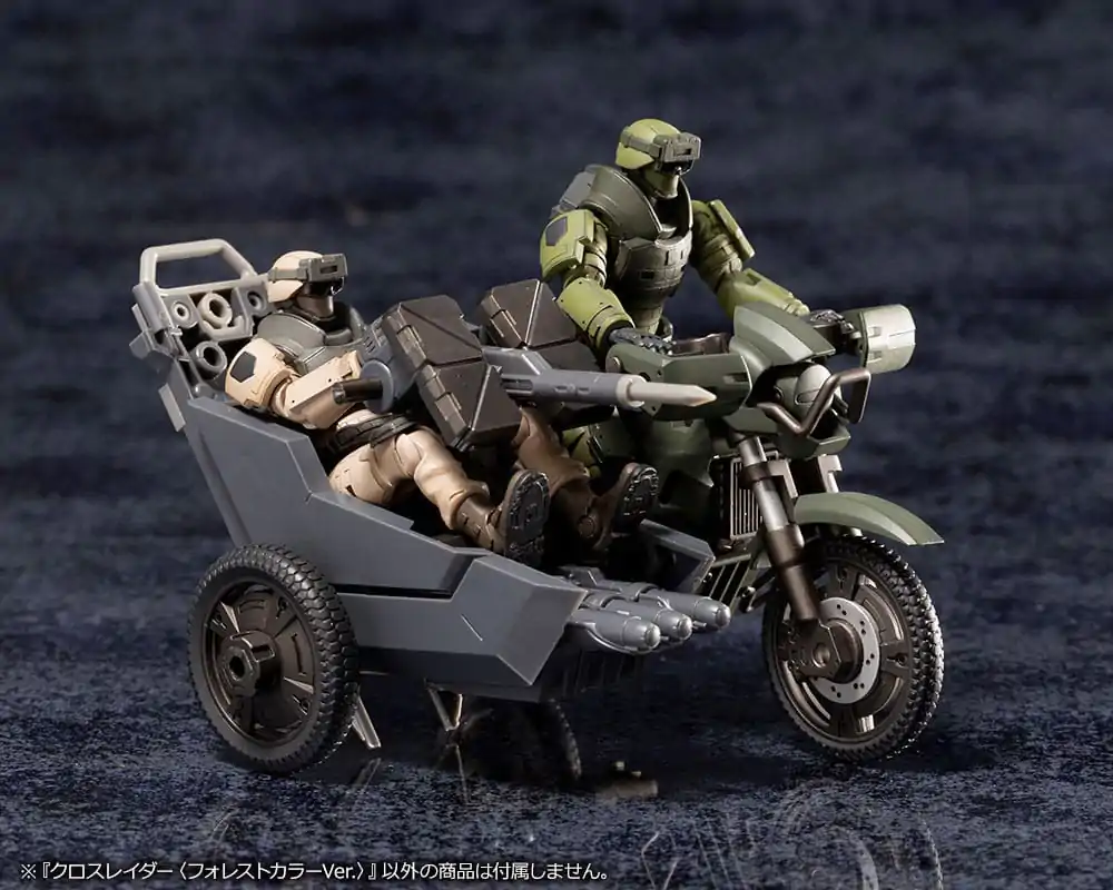 Hexa Gear Plastiková modelová stavebnice 1/24 Alternative Cross Rider Forest Color Verze 10 cm fotografii produktu