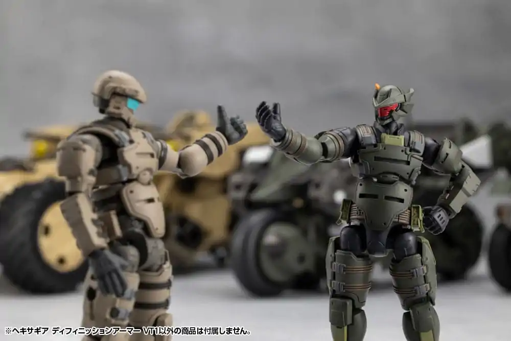 Hexa Gear Plastic Model Kit 1/24 Definition Armor VT1 12 cm fotografii produktu