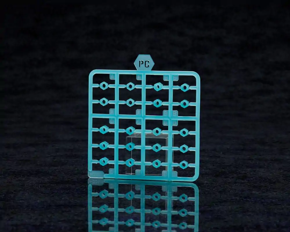 Hexa Gear Plastiková modelářská sada Příslušenství 1/24 Ex Unit 002 Hexa G-R.A.M Blue Ver. fotografii produktu