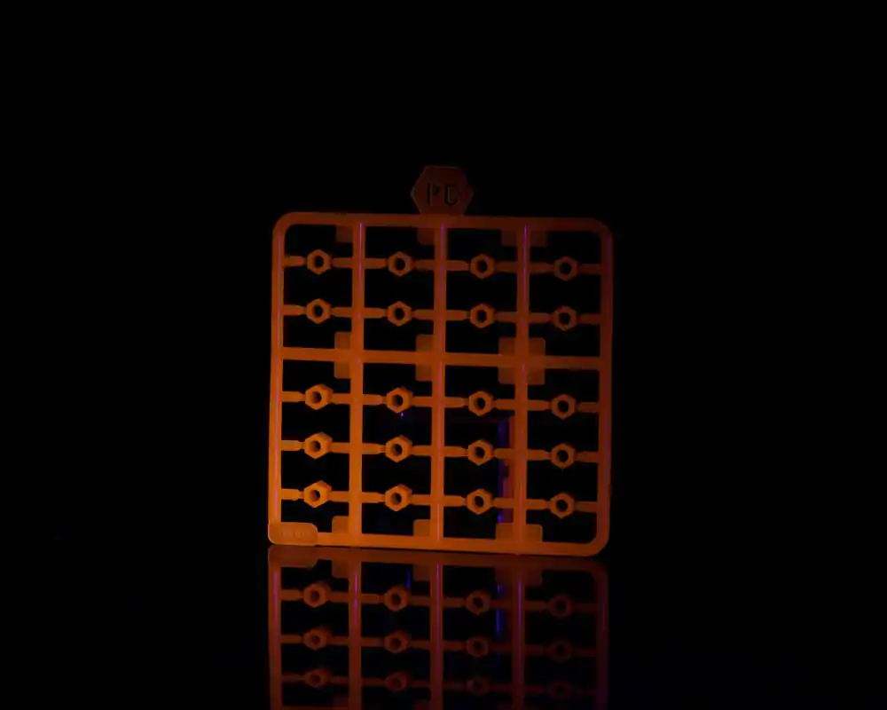 Hexa Gear Plastic Model Kit Accessory Set 1/24 Ex Unit 002 Hexa G-R.A.M oranžová verze fotografii produktu