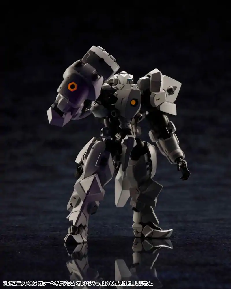 Hexa Gear Plastic Model Kit Accessory Set 1/24 Ex Unit 002 Hexa G-R.A.M oranžová verze fotografii produktu