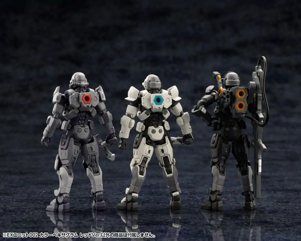 Hexa Gear Sada plastových modelů - příslušenství 1/24 Ex Unit 002 Hexa G-R.A.M Red Ver. fotografii produktu