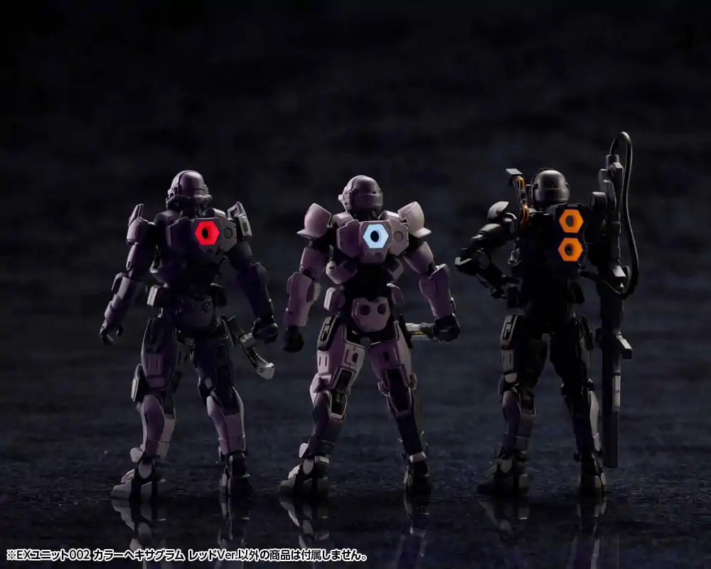 Hexa Gear Sada plastových modelů - příslušenství 1/24 Ex Unit 002 Hexa G-R.A.M Red Ver. fotografii produktu