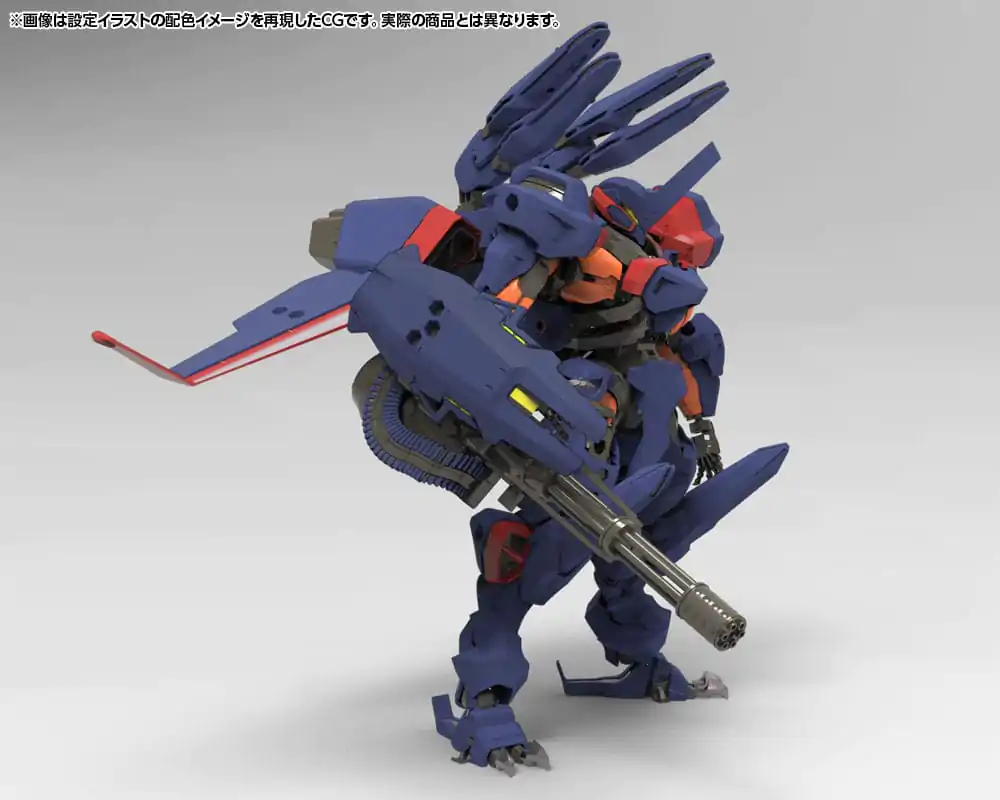 Hexa Gear Plastic Model Kit 1/24 V-THOR Air Assault Thunderstruck 26 cm Plastiková modelářská stavebnice fotografii produktu
