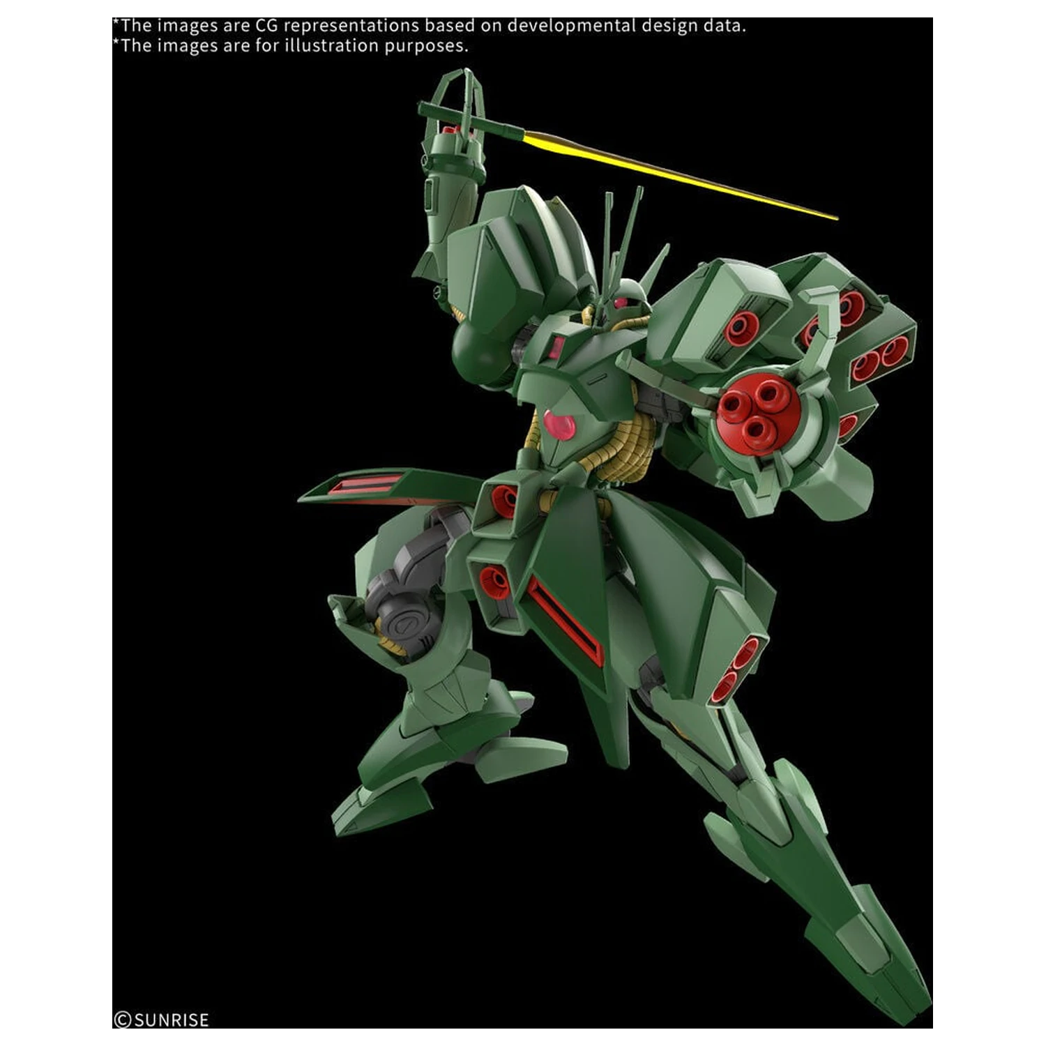 HG 1/144 Hamma-Hamma Mobile Suit Gundam ZZ High Grade Model Kit fotografii produktu