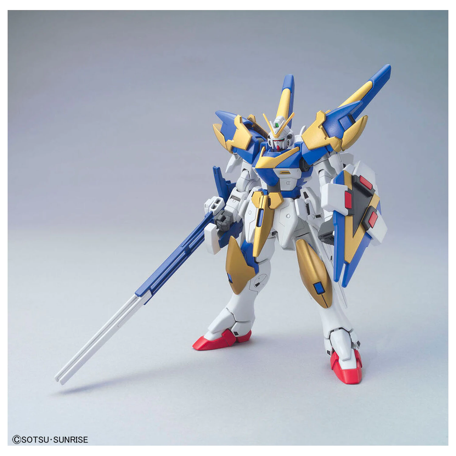 Model Kit HGUC 1/144 V2 Assault Buster Gundam fotografii produktu