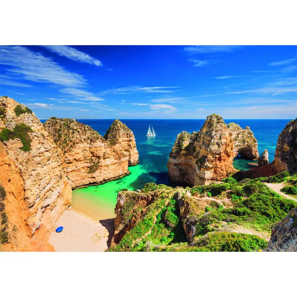 Vysoce kvalitní puzzle Algarve Bay 1000ks fotografii produktu