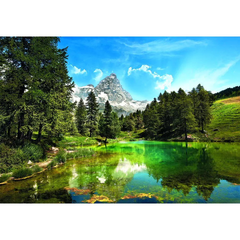 Vysoce kvalitní Blue Lake puzzle 1500 dílků fotografii produktu