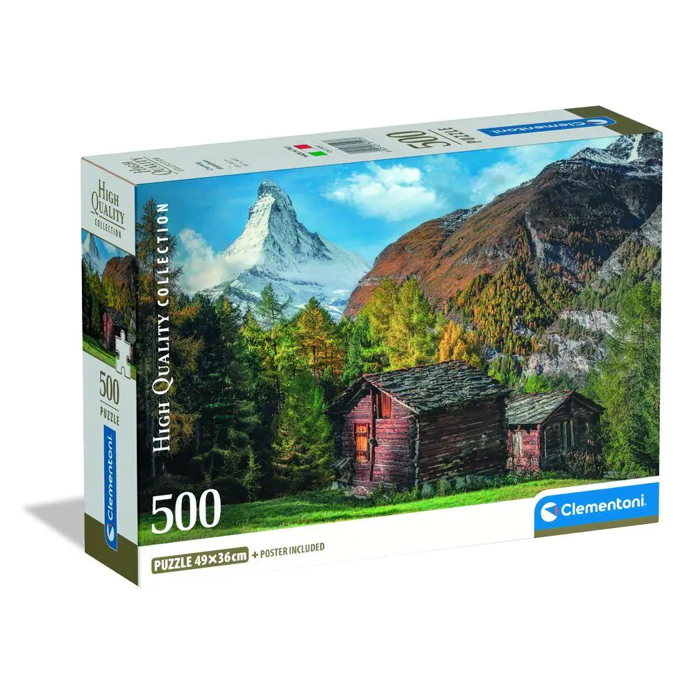 Vysoce kvalitní okouzlující puzzle Matterhorn 500 dílků fotografii produktu