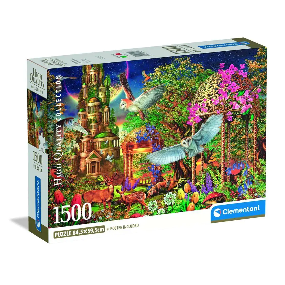 Vysoce kvalitní puzzle Woodland Fantasy Garden 1500 dílků fotografii produktu