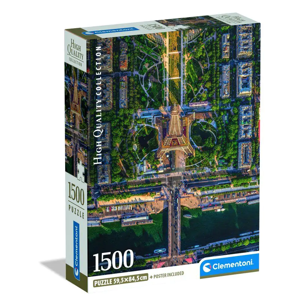 Vysoce kvalitní puzzle Flying Over Paris 1500ks fotografii produktu