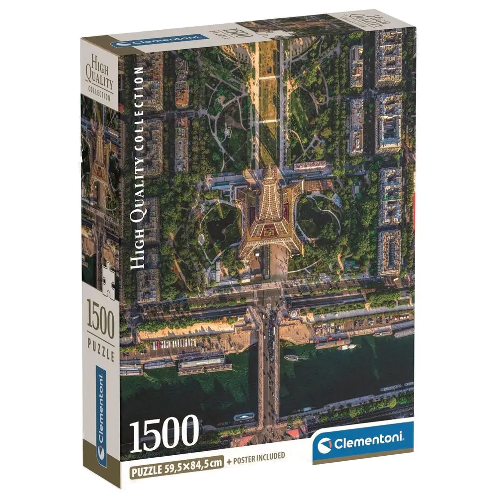 Vysoce kvalitní puzzle Flying Over Paris 1500ks fotografii produktu