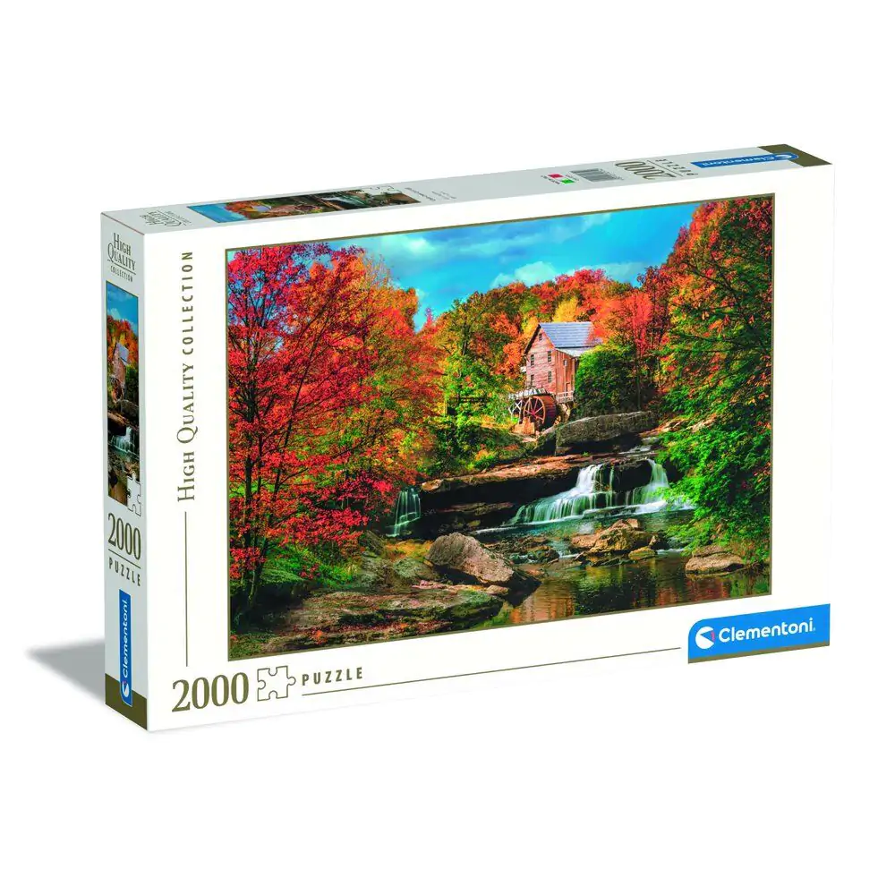 Vysoce kvalitní puzzle Glade Creek Grist Mill 2000ks fotografii produktu