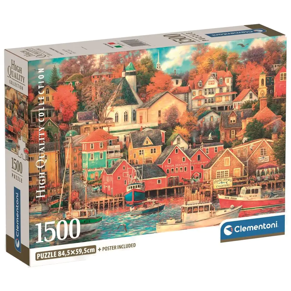 Vysoce kvalitní Good Times Harbor puzzle 1500 dílků fotografii produktu