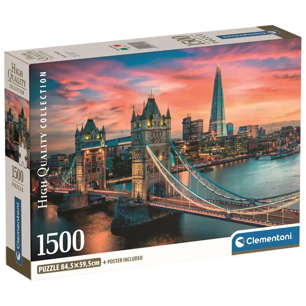 Vysoce kvalitní London Twilight puzzle 1500 dílků fotografii produktu