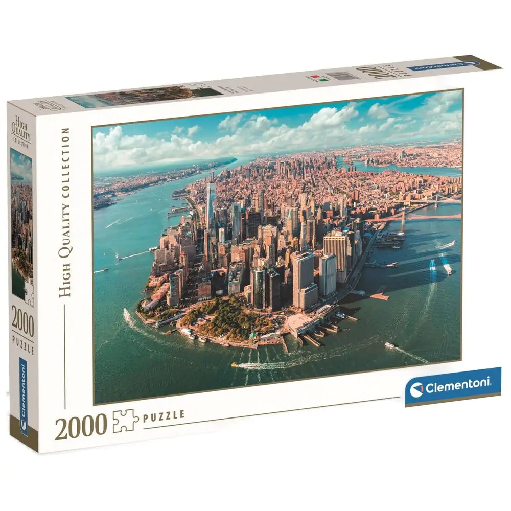 Vysoce kvalitní puzzle Lower Manhattan New York City 2000 dílků fotografii produktu