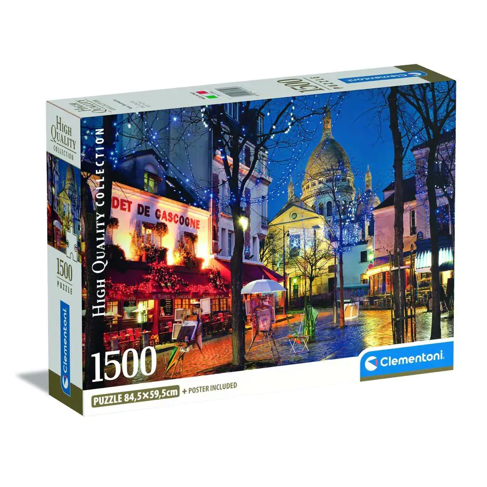 Kvalitní puzzle Paris Montmartre 1500 dílků fotografii produktu