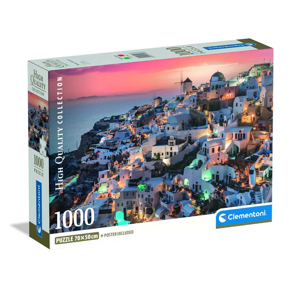 Vysoce kvalitní odstíny Santorini puzzle 1000ks fotografii produktu