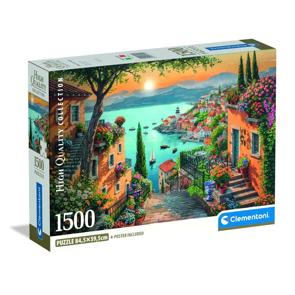 Vysoce kvalitní Schody do Přístavu puzzle 1500ks fotografii produktu