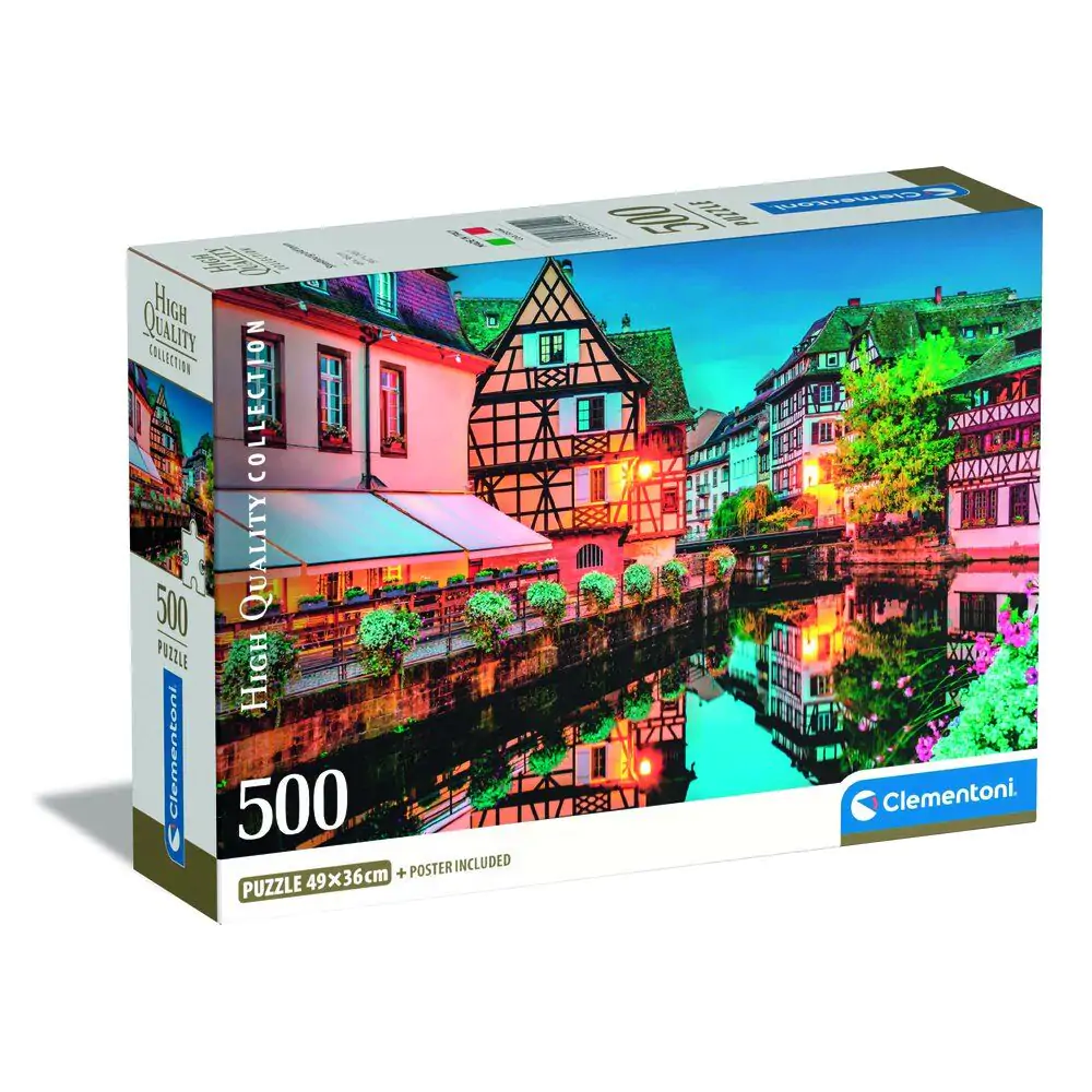 Vysoce kvalitní puzzle Strasbourg Old Town 500ks fotografii produktu