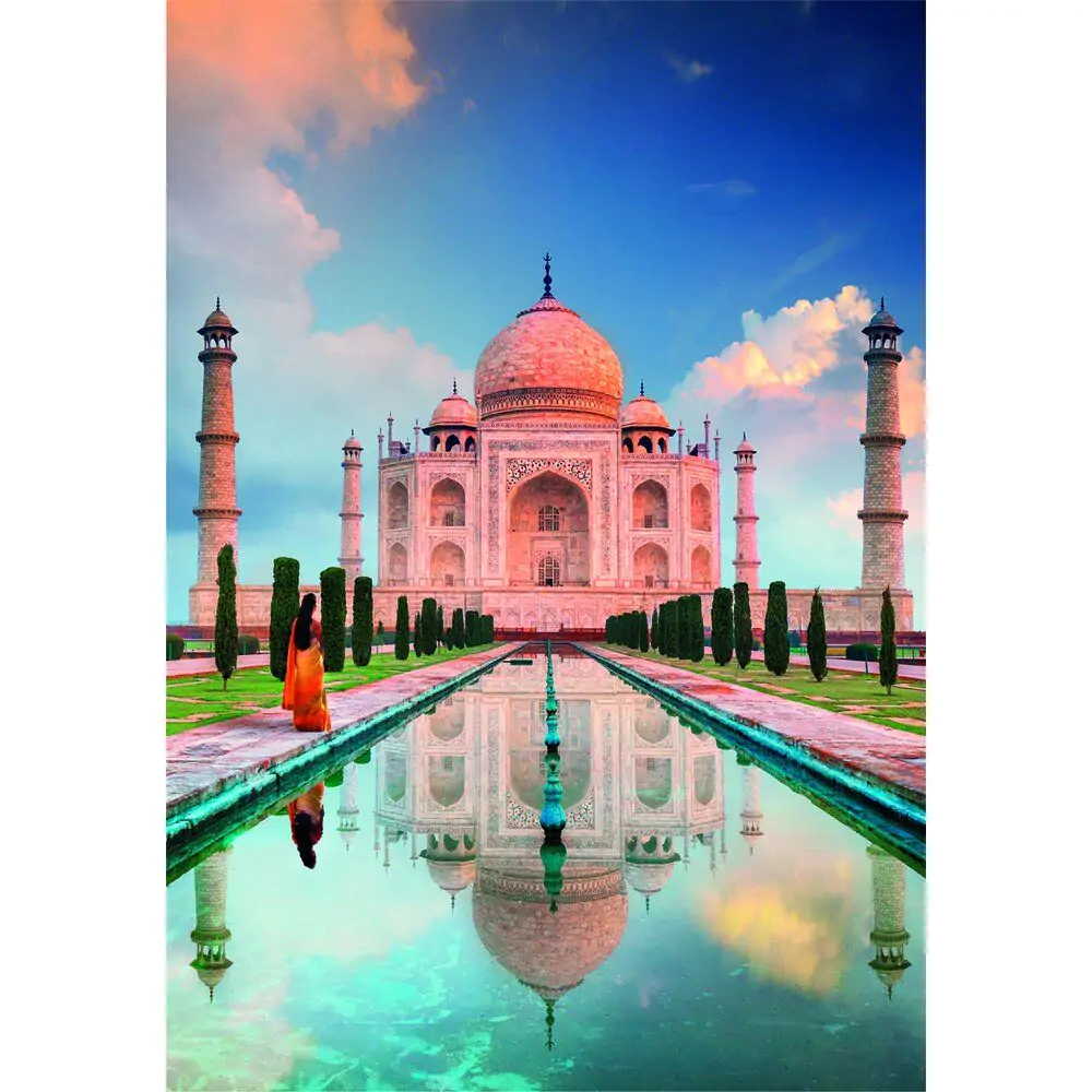 Vysoce kvalitní Taj Mahal puzzle 1500 dílků fotografii produktu