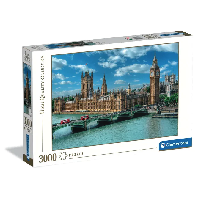 Vysoce kvalitní puzzle The Houses of Parliament 3000 dílků fotografii produktu