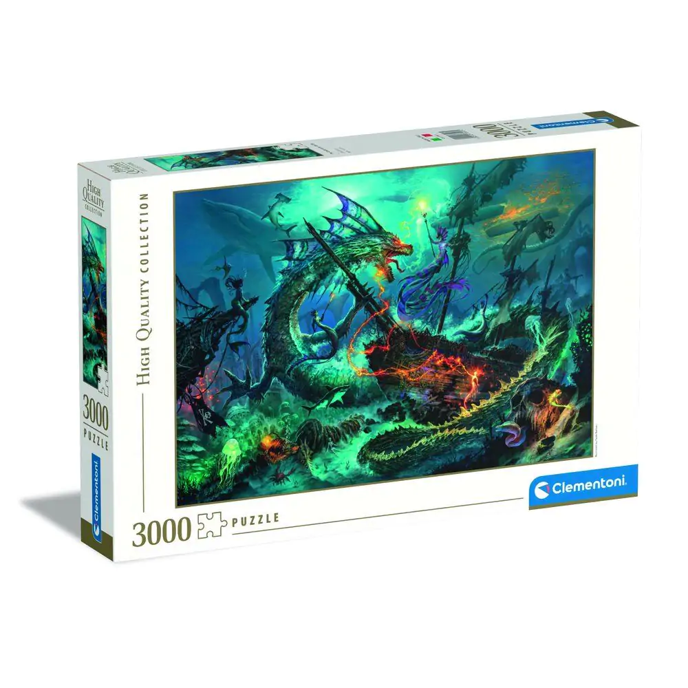 Vysoce kvalitní puzzle Podmořská bitva 3000ks fotografii produktu