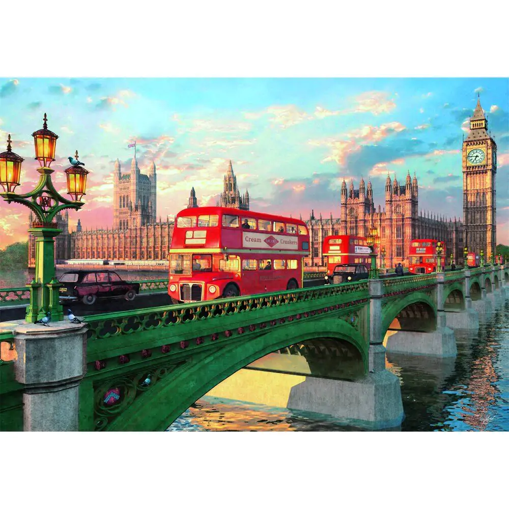 Vysoce kvalitní puzzle Westminster Bridge 500ks fotografii produktu