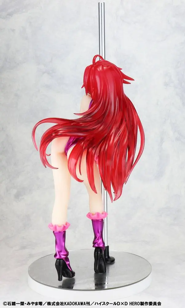 High School DxD Socha 1/7 Rias Gremory Pole Dance Ver. Fialová Barva 20 cm fotografii produktu