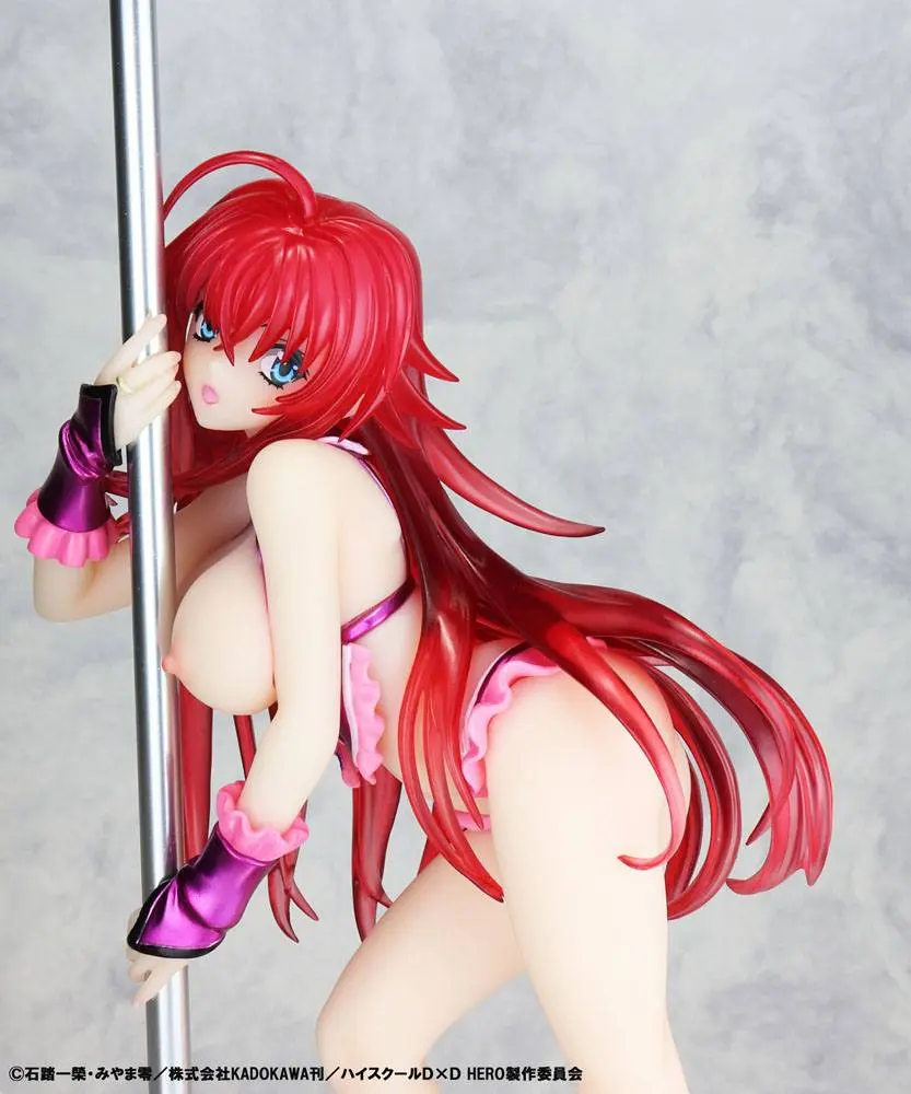 High School DxD Socha 1/7 Rias Gremory Pole Dance Ver. Fialová Barva 20 cm fotografii produktu