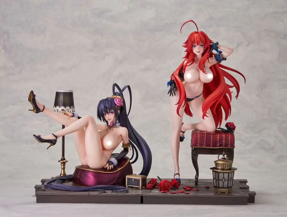 High School DxD Hero PVC Socha 1/6.5 Akeno Himejima: Light Novel 15th Anniversary Verze. 17 cm fotografii produktu