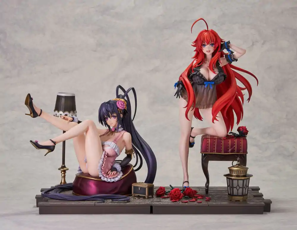 High School DxD Hero PVC Socha 1/6.5 Akeno Himejima: Light Novel 15th Anniversary Verze. 17 cm fotografii produktu