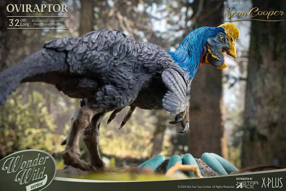 Historické bytosti The Wonder Wild Series Socha Oviraptor (re-run) 32 cm fotografii produktu