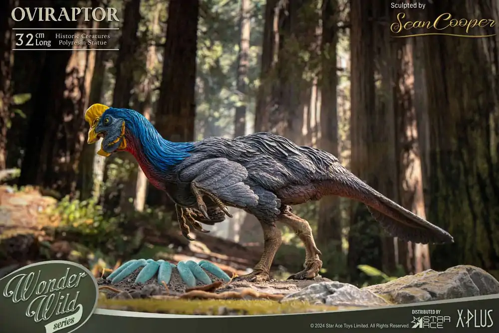 Historické bytosti The Wonder Wild Series Socha Oviraptor (re-run) 32 cm fotografii produktu