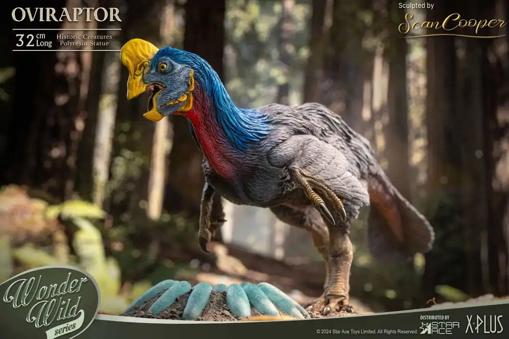 Historické bytosti The Wonder Wild Series Socha Oviraptor (re-run) 32 cm fotografii produktu